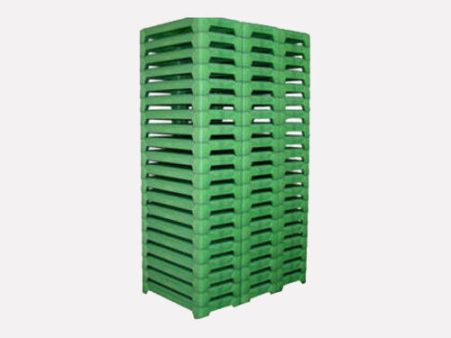 pallet of drying trays
